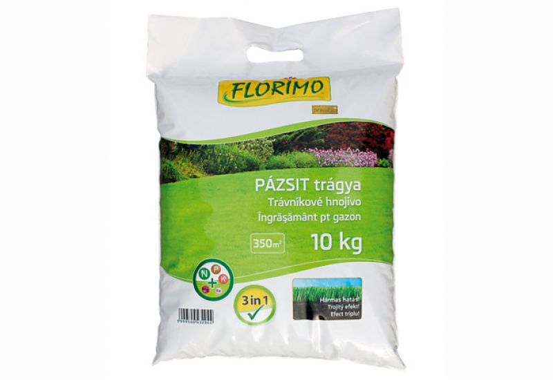 FLORIMO® MINERÁLNÍ TRÁVNÍKOVÉ HNOJIVO NPK (MGO, FE) 20-5-5 (3,1)