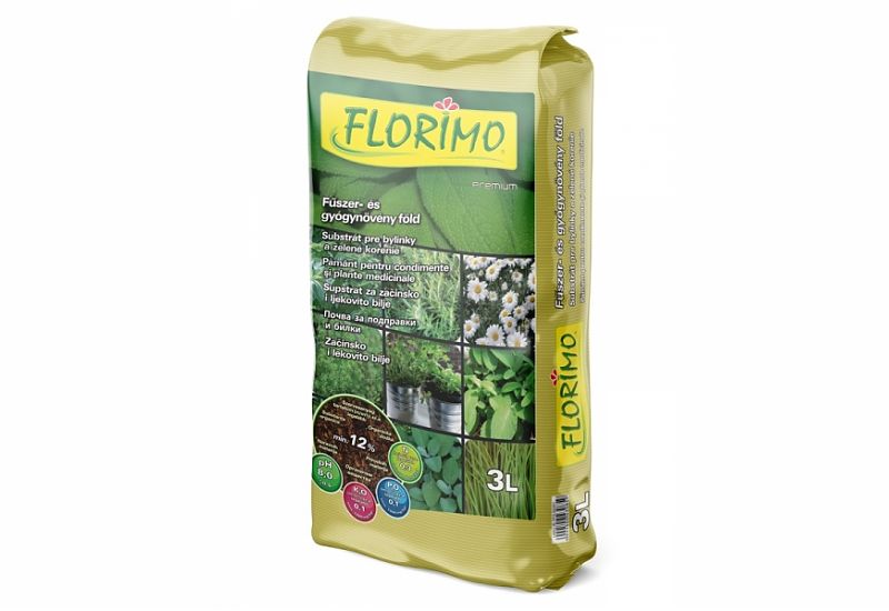 FLORIMO® SUBSTRÁT NA BYLINKY A ZELENÉ KOŘENÍ