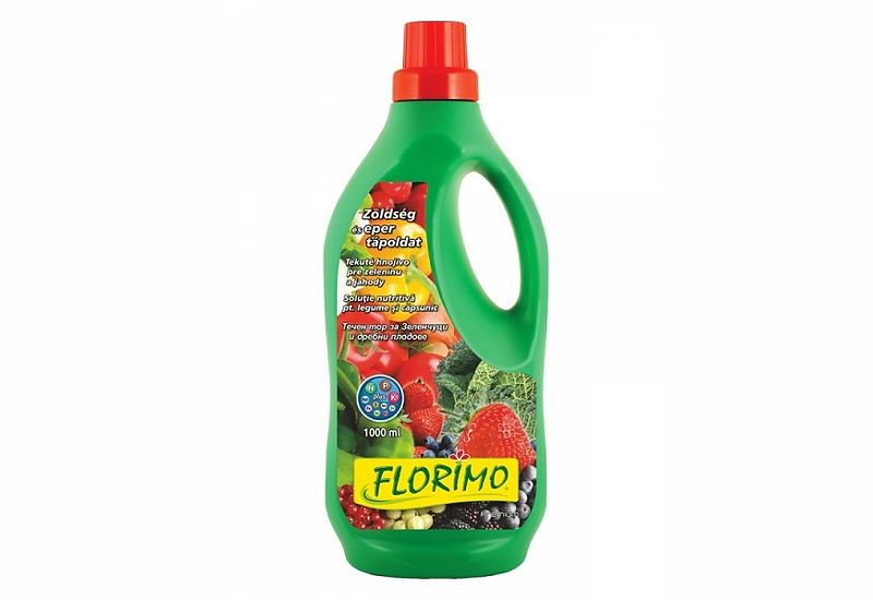 FLORIMO® TEKUTÉ HNOJIVO NA ZELENINU A JAHODY