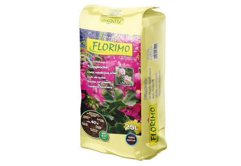 FLORIMO® Borkovaná rašelina kompresovaná